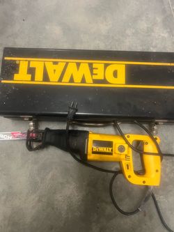 DEWALT Sawzall electric