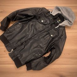 Synthetic Leather Jacket