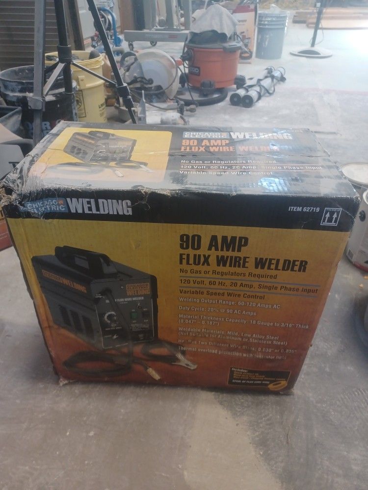 90 Amp Flux Wire Welder