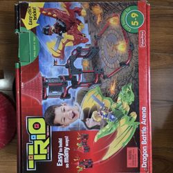 Fisher Price - Trio Building Toy - Dragon Battle Arena - Ages 5-9