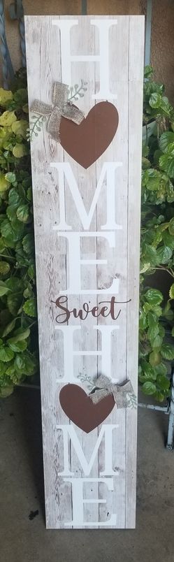 Custom welcome sign