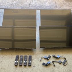 32" Insignia TVs w/ Chromecast + Wall Mount – $75 each or $240 for all 4