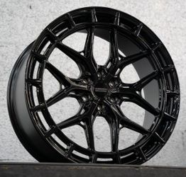 VOSSEN HFX-1 GLOSS BLACK   . SIZE 17X9 /18X9 / 20X9 /20X10/ 22X9 / 22X10 /22X12 -24X10-  6 LUG . CHECK PRICE