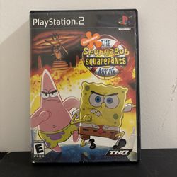 The Spongebob SquarePants Movie Game PS2