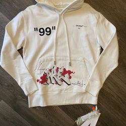 Off White Hoodie Size Small Men 