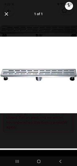24 inch linear shower drain