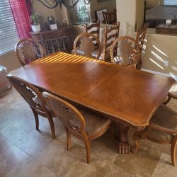 Dining Room Table and Chairs