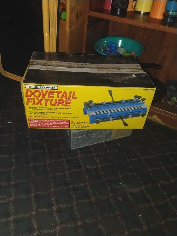 Central Machinery Dovetail Fixture 