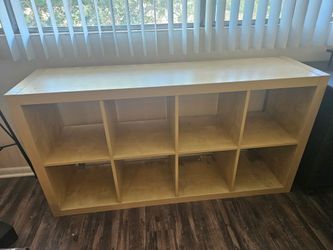 FREE- Sturdy, modern wooden shelves. 59" x 31" x 15.5"