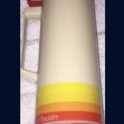 Thermos Aladdin Glass Insulated Plastic Pint USA Vintage 