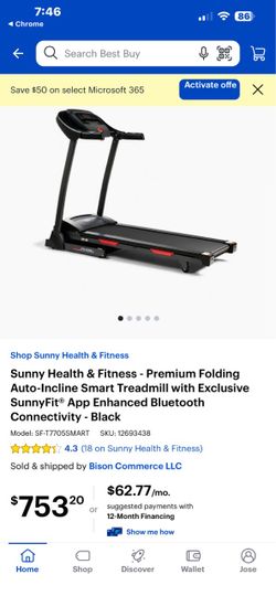 Sunny Treadmill