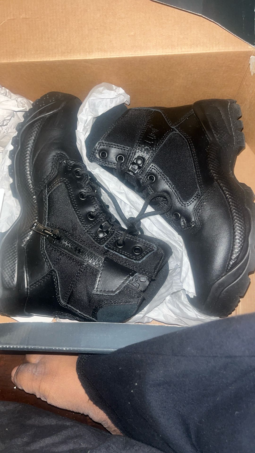 Combat Boots Black