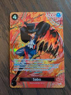 Sabo P-105 SP NM One Piece TCG
