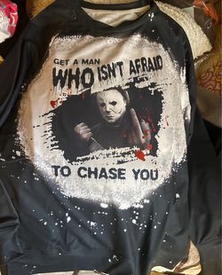 Michael Myers Horror Graphic Sweatshirt