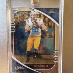 Justin Herbert Football Card