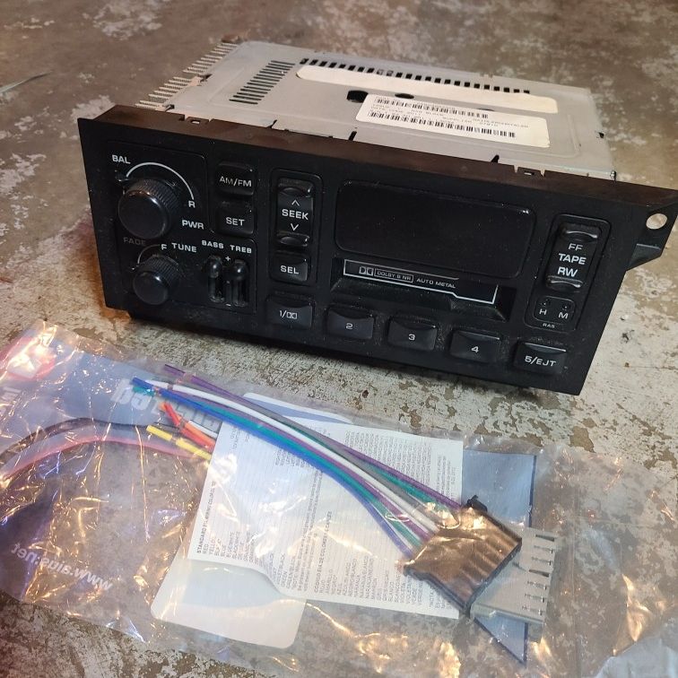 Factory Dodge Stereo Cassette Radio