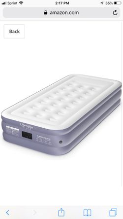 Air mattress Build in air pump