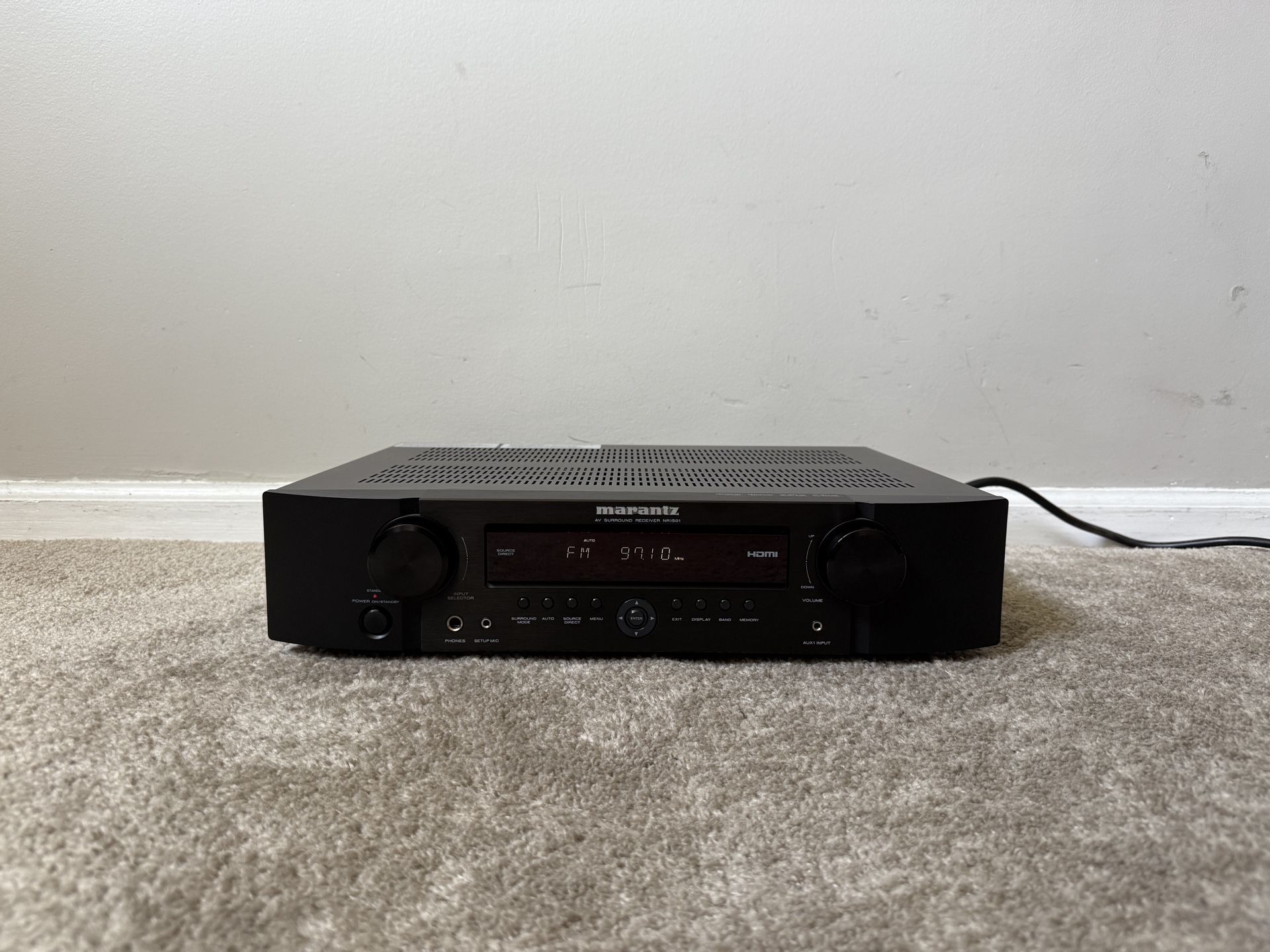 Marantz NR1501 7.1 HDMI Home Theater Surround Receiver