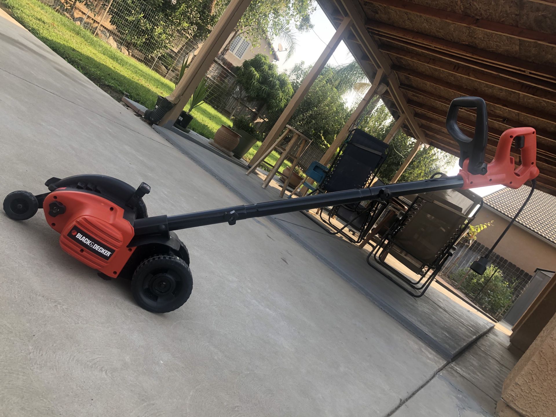 Black and decker edger electric