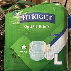 Fit Right - OptIFit Briefs - Large
