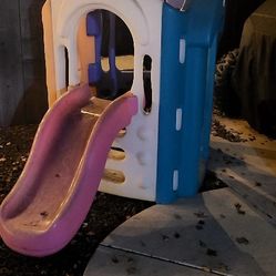 Kids Playhouse And Slide