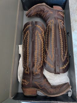 Priscilla Lucchesee Boots size 8.5 worn once.