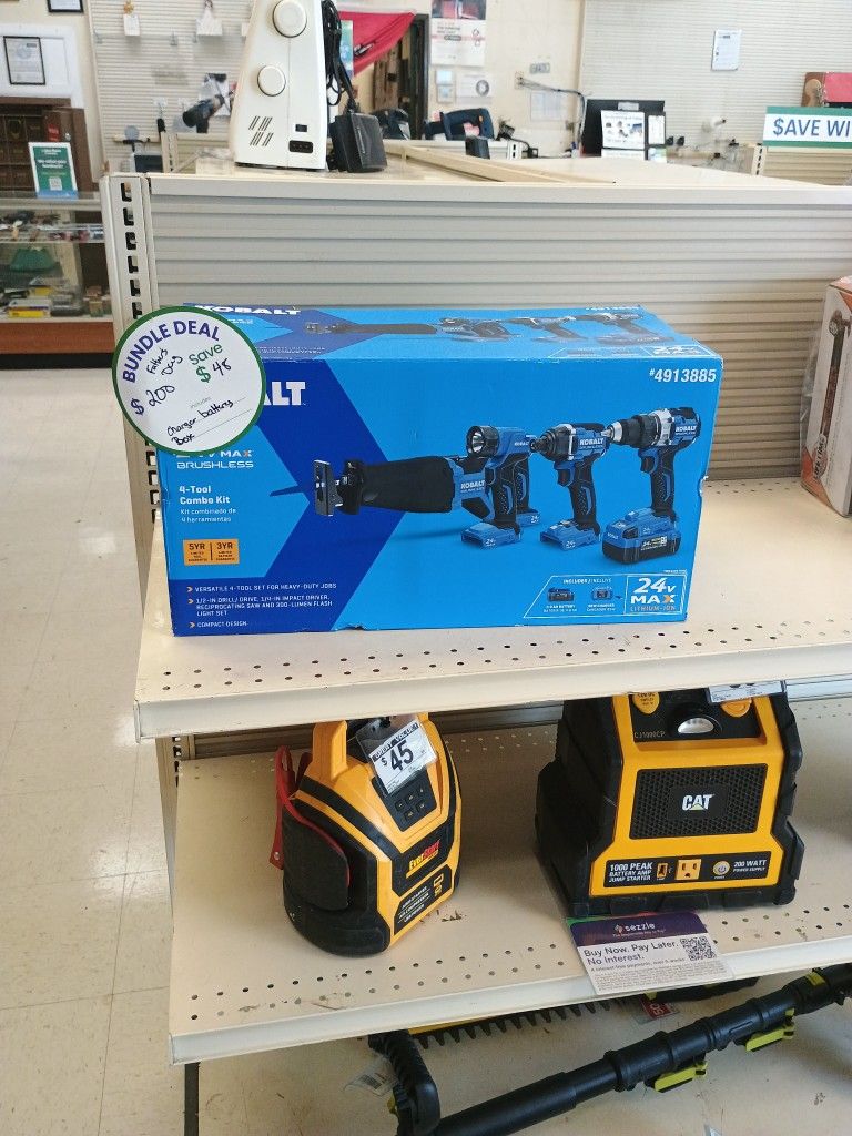 Kobalt 4 Tool Combo Kit
