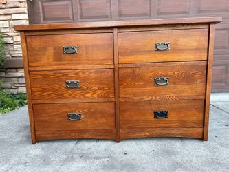 Tradewinds Mission Style 6-Drawer Double Dresser