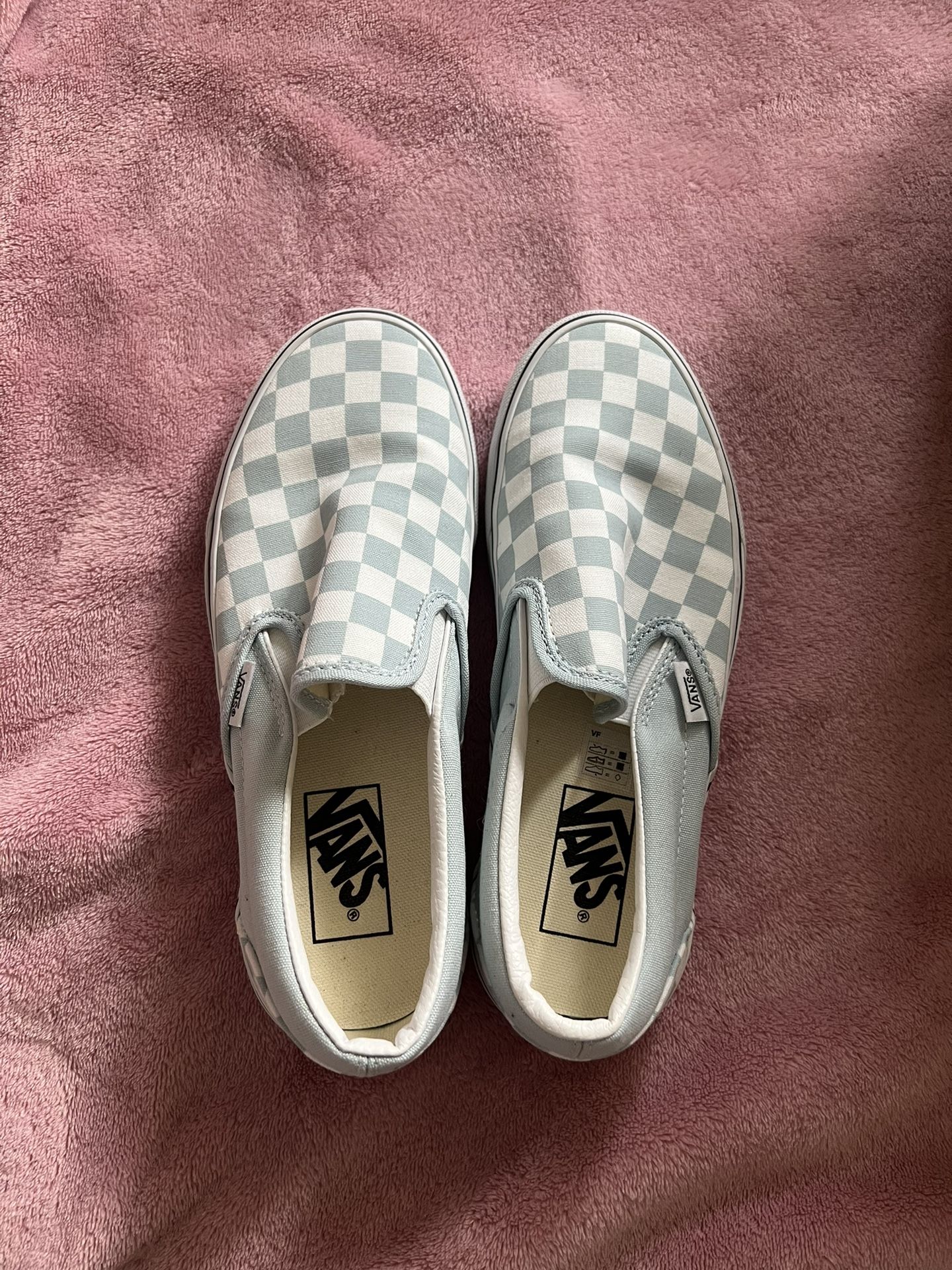 Checkerboard Classic Slip On Vans
