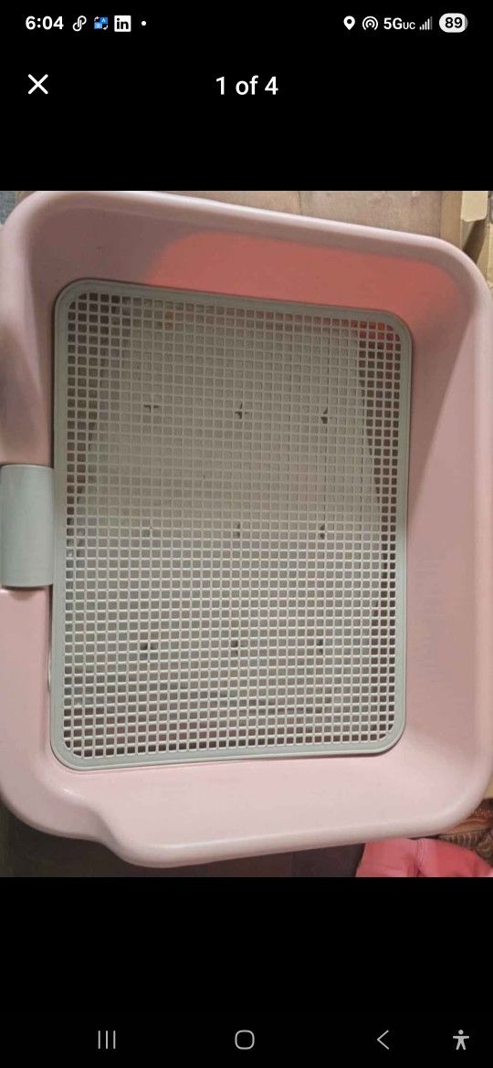 New Bougie PINK Puppy Potty