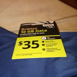 Unlimited Talk And Text 30 Day Plan 