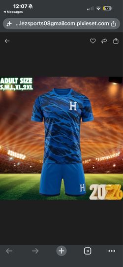 Honduras soccer team uniform/Uniforme de Futbol