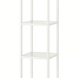 IKEA ENHET Tall White Shelf Unit – 6 Shelves, 72” High (Great Condition!)