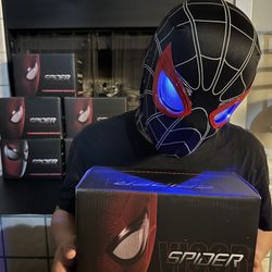LED Ring Control Spider-Man Mask 