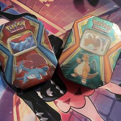 Dragonite & Salamence Tins 