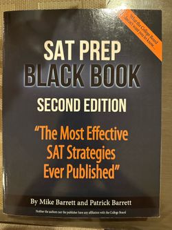 SAT Prep Black Book Second Edition - Excellent Condition