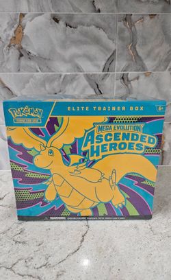 Pokémon TCG Ascended Heroes Elite Trainer Box ETB Brand New Factory Sealed
