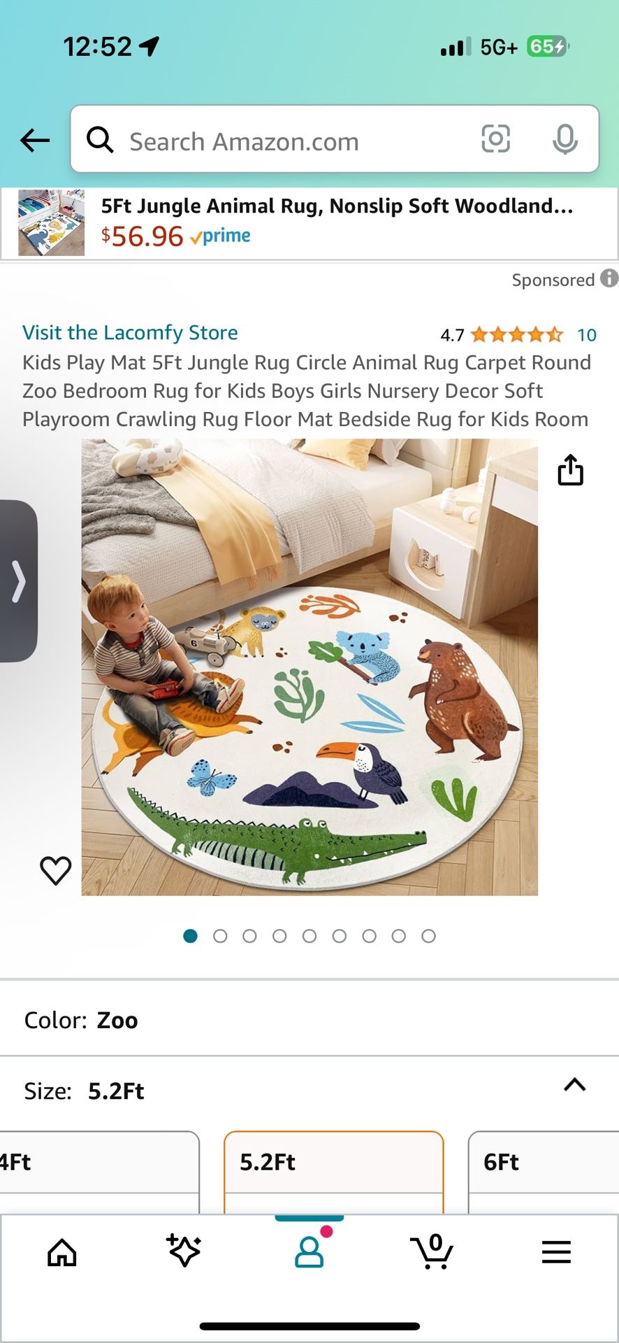 Toddler Rug Brand New