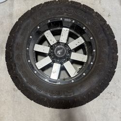 37x20 Rim And Tire