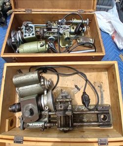 Vintage Unimat Metal Lathes (2)