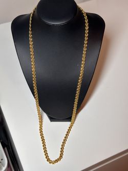 Long Gold Plated Chain