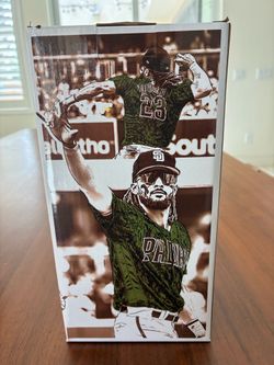 ⁠2024 Fernando Tatis Jr. San Diego Padres Camo Bobblehead SGA BRAND NEW IN BOX⁠