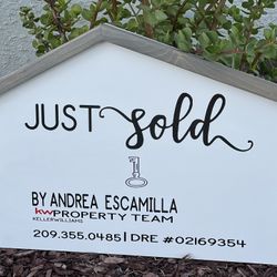 Personalized House Just Sold Sign