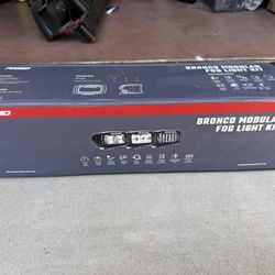 Rigid Triple Fog Lights Ford Bronco