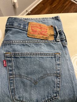 Light Wash Button-Fly Denim Jeans