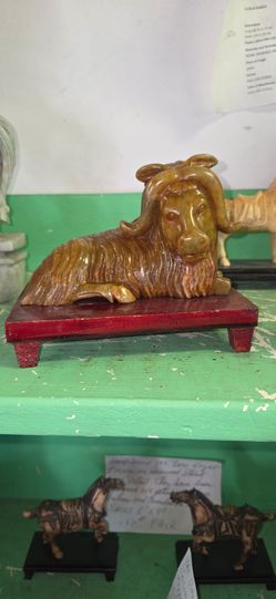 Antique Estate Sales Jade water buffalo