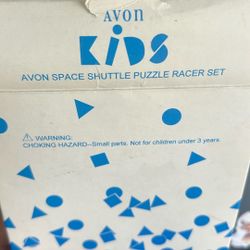 Avon Space Shuttle Puzzle Racer Set Complete 