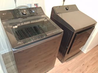 LG Smart Washer and Dryer