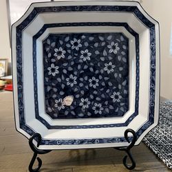 Noritake China Blue and White Plates