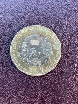 Mexico FIFA World Cup 2026 $20 Peso Commemorative Coin